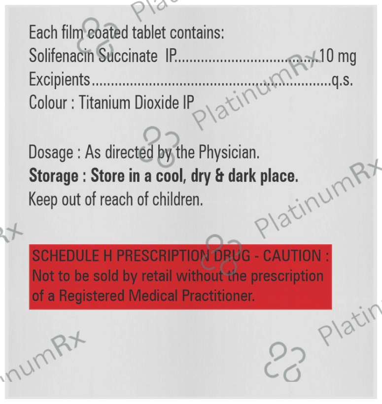 Soliwise 10mg Tablet