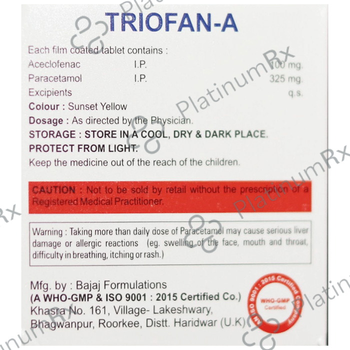 Triofan-A Tablet