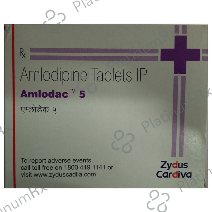 Amlodac 5mg Tablet 30s