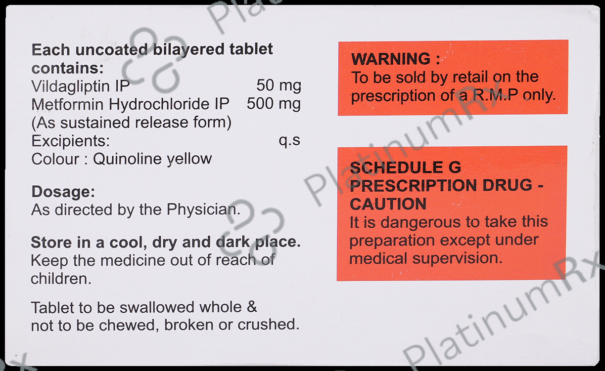 Glipy Met 500mg SR Tablet 10s