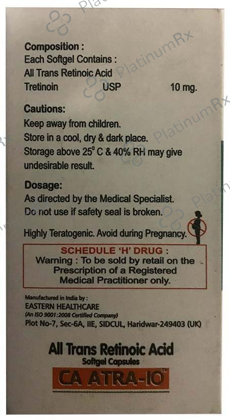 CA Atra 10mg Softgel Capsule 100s
