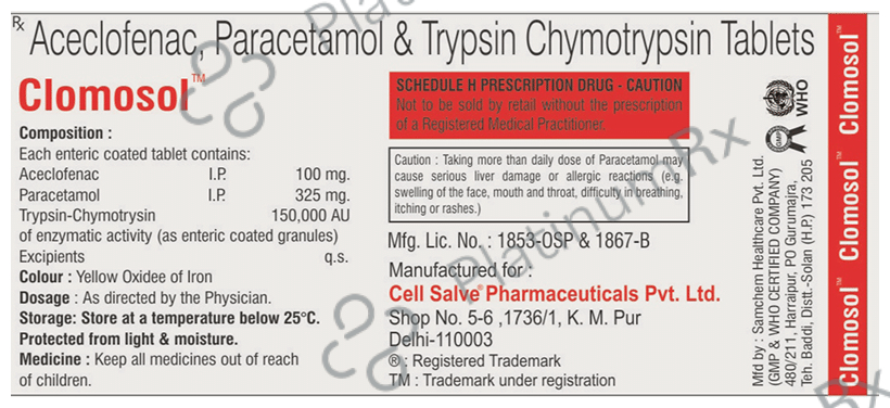 Clomosol Tablet