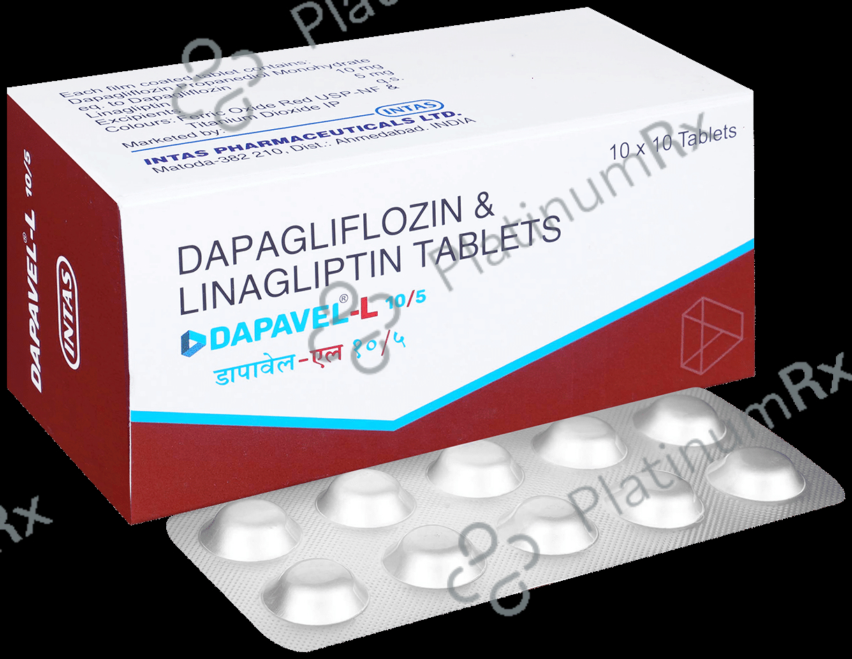 Dapavel L 10/5mg Tablet 10s