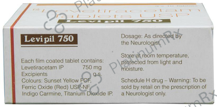 Levipil 750mg Tablet 10s