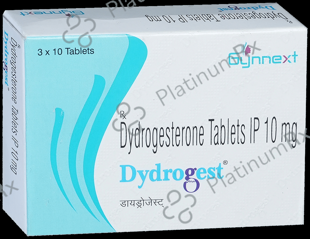 Dydrogest 10mg Tablet 10s