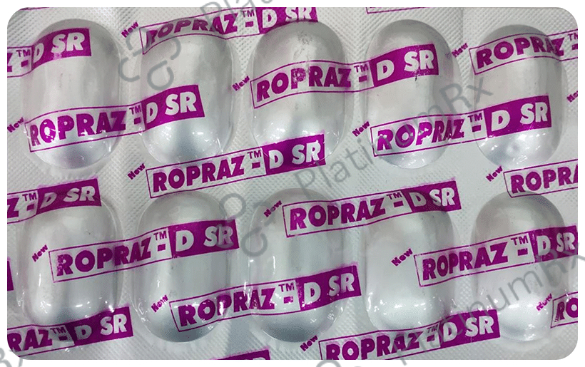 New Ranbaxy Ropraz-D SR Capsule