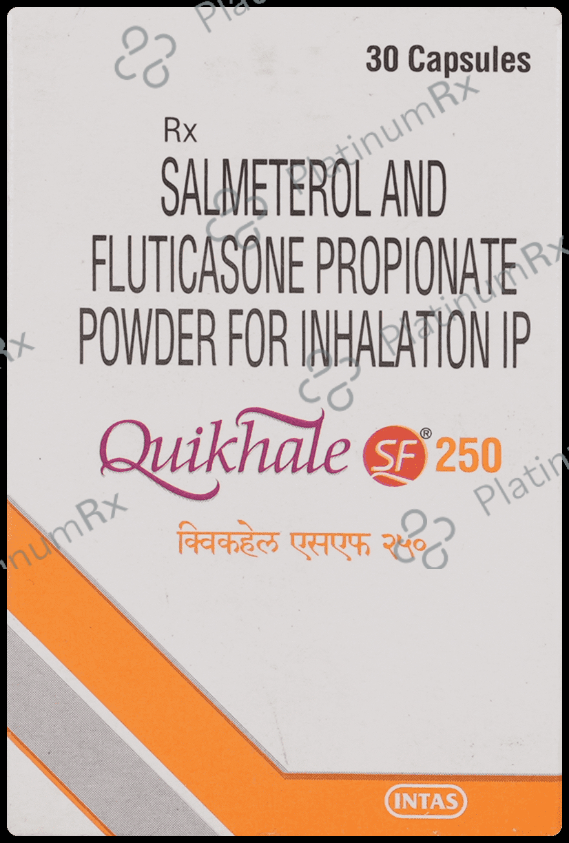 Quikhale SF 50mcg/250mcg Capsule