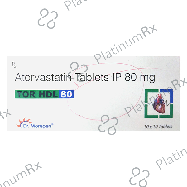 Tor HDL 80mg Tablet 10s