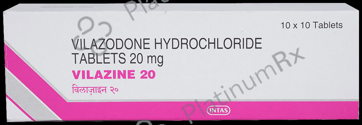 Vilazine 20mg Tablet 10s