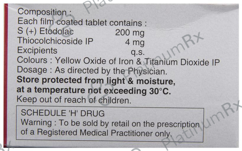 Proxym MR 200/4mg Tablet 10s
