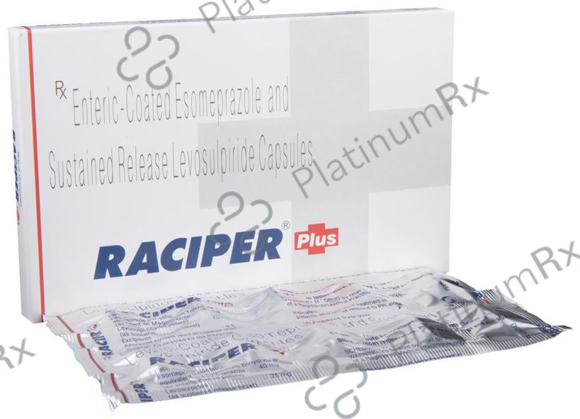 Raciper Plus 40/75mg Capsule SR 10s