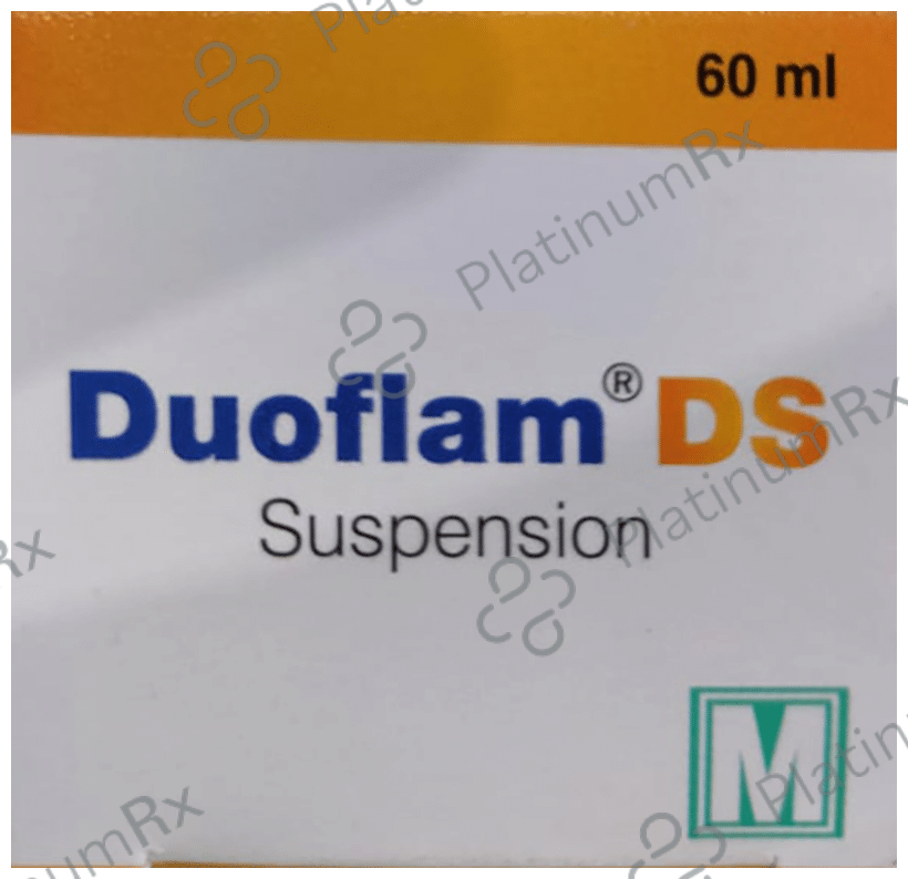 Duoflam DS Oral Suspension Delicious Mango