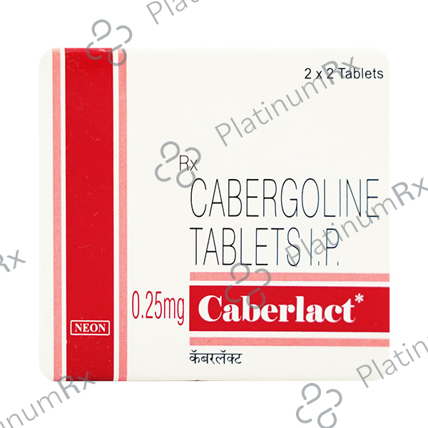 Caberlact 0.25mg Tablet 2s