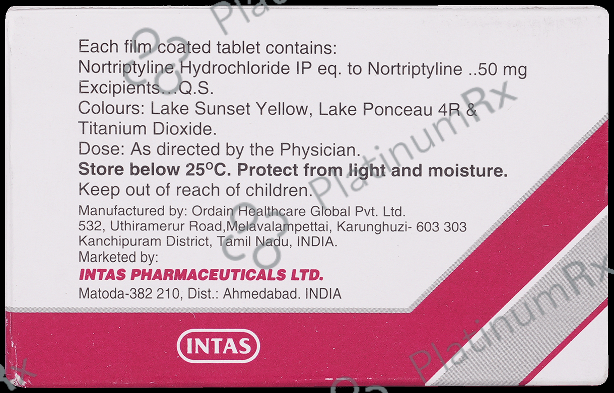 Nortimer 50mg Tablet 10s