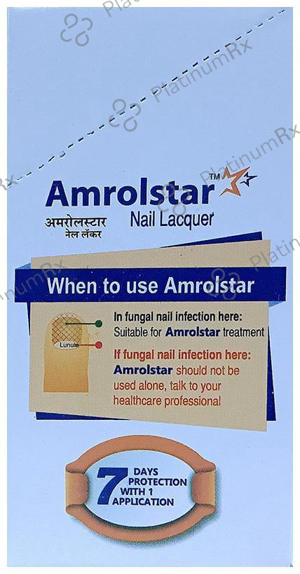 Amrolstar 5% Nail Lacquer 1s