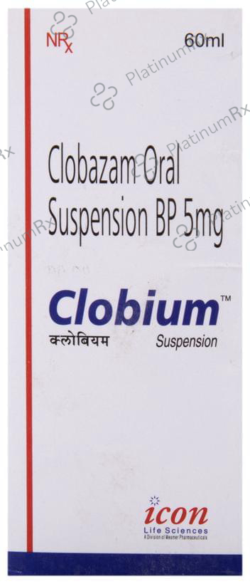 Clobium 5mg Suspension 60ml