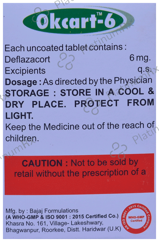 Okcart 6 Tablet