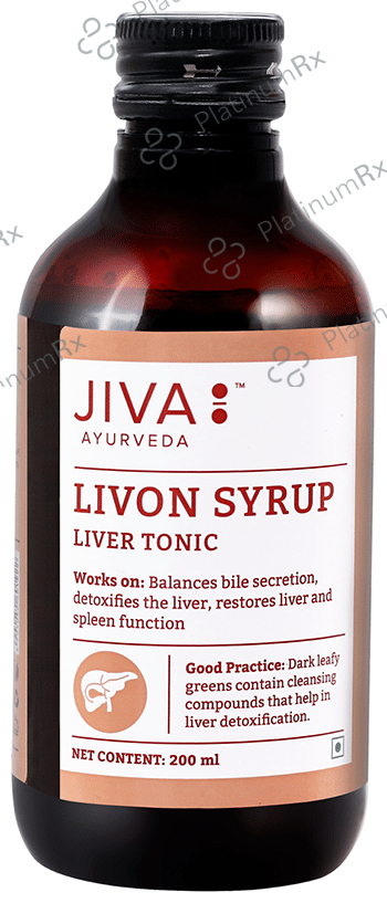 Jiva Livon Syrup - Acts as Liver Tonic