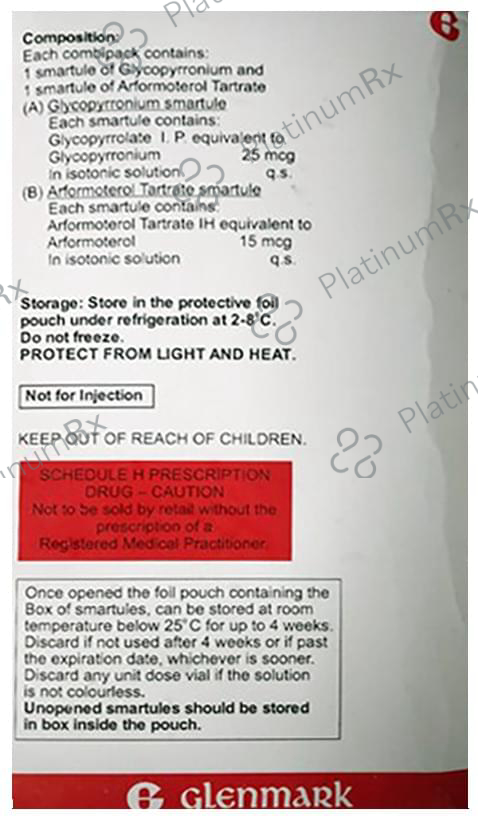Nebzmart GF 15/25mcg Combipack Smartule 1ml
