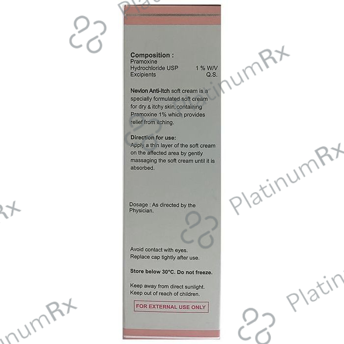 Nevlon Anti Itch 1% Cream 100gm
