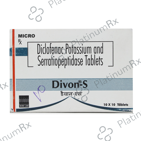 Divon S 50/10mg Tablet 10s