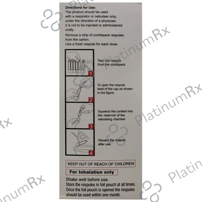 Combimist LD 2.5ml 500mcg/0.63mg Respule 5s