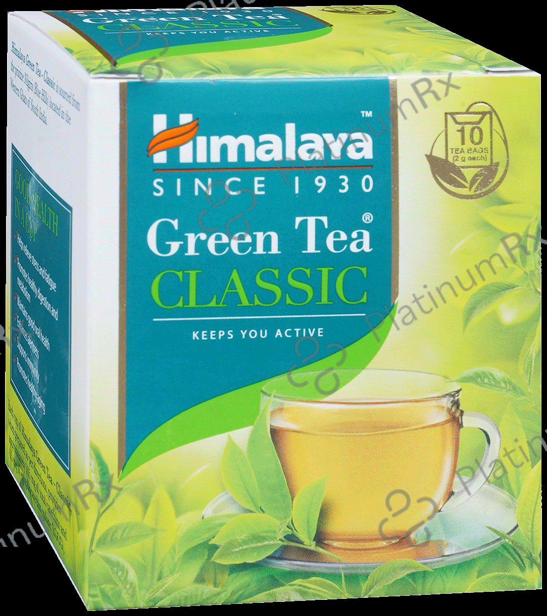 Himalaya Wellness Himalaya Green Tea Classic-Supports Immunity and Healthy Aging (2gm Each) Sachet Classic 10 Sachets