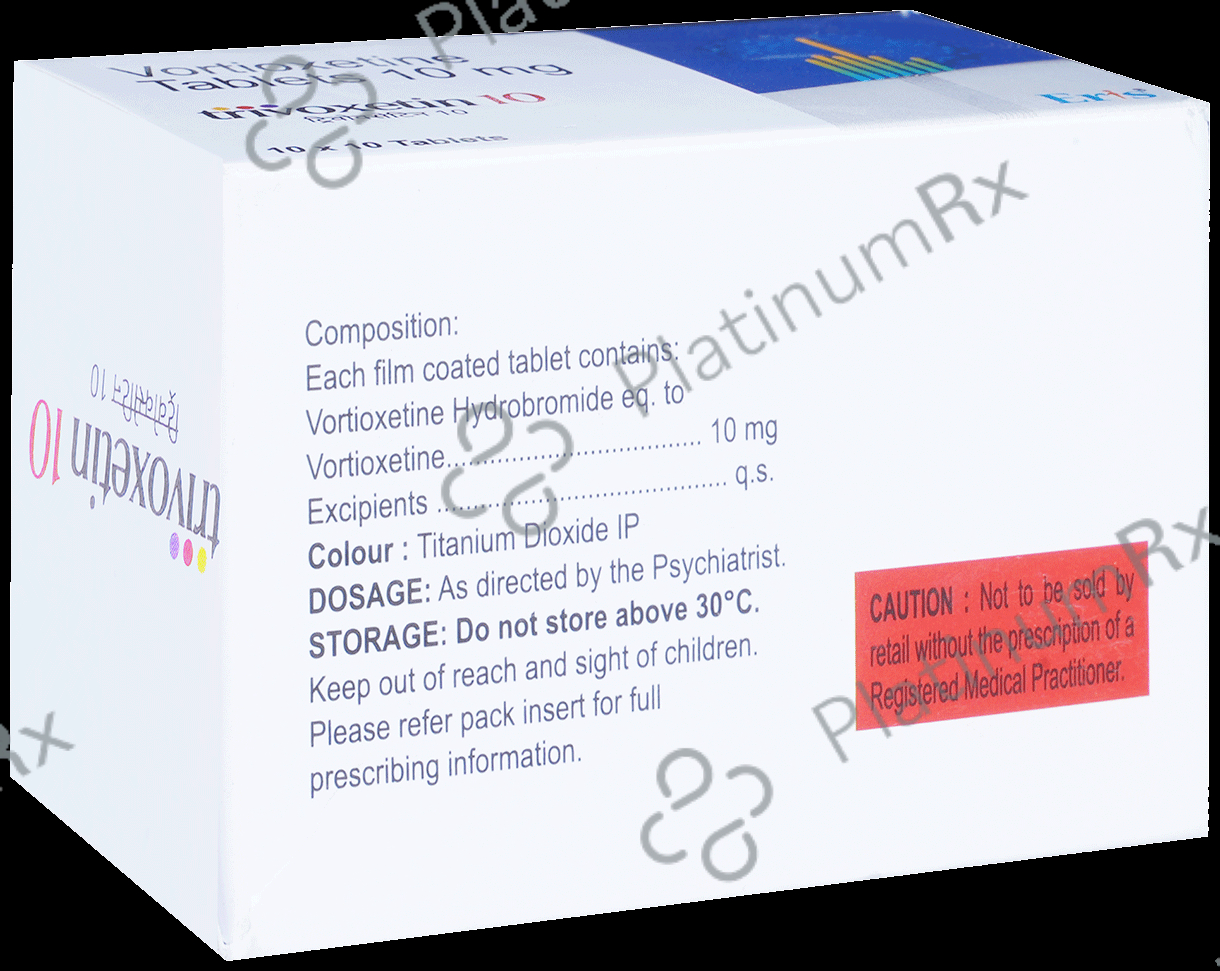 Trivoxetin 10mg Tablet 10s