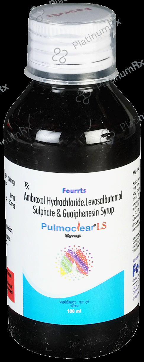 Pulmoclear LS 15/50/1mg Syrup 100ml