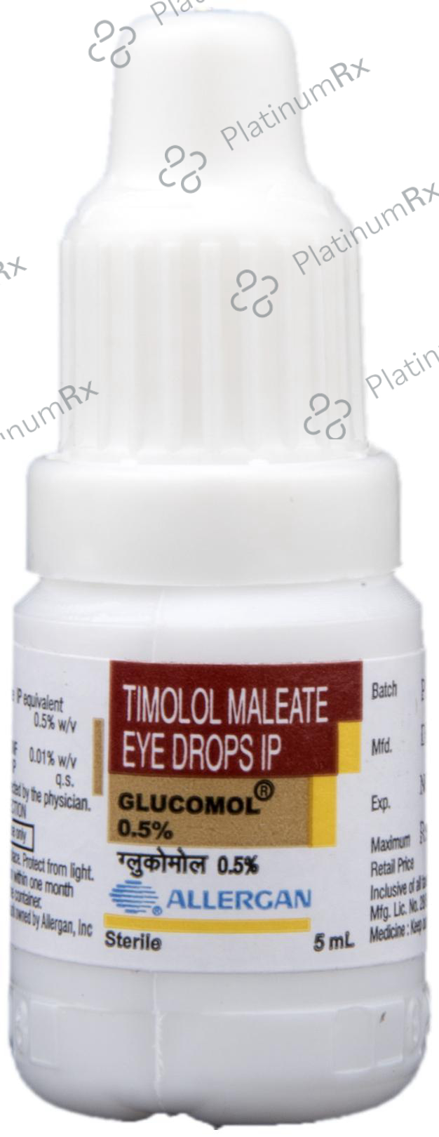 Glucomol 0.5% Eye Drop 5ml