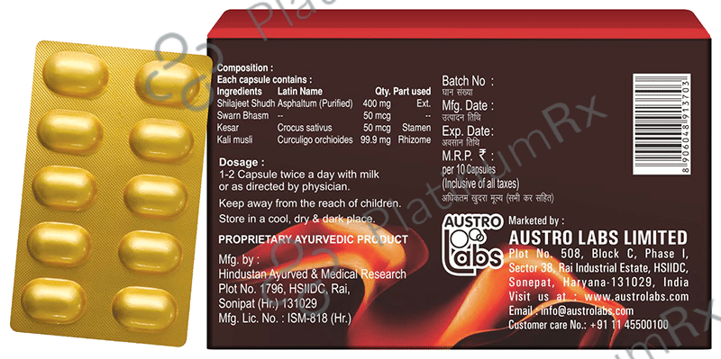 Austro Shilajeet Gold Capsule