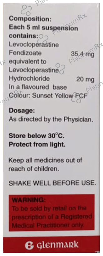 Alex L Cough Syrup Mango 100ml