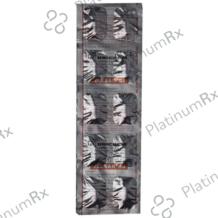 Telsar 80mg Tablet 10s