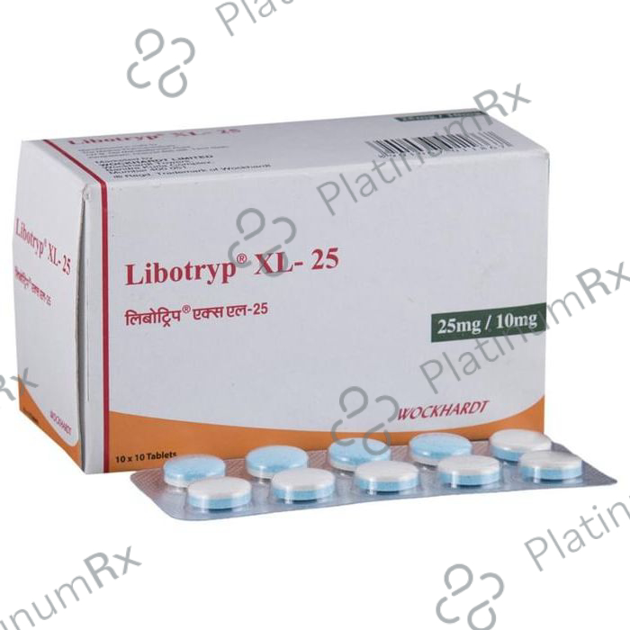 Libotryp DS 25 mg/10 mg Tablet
