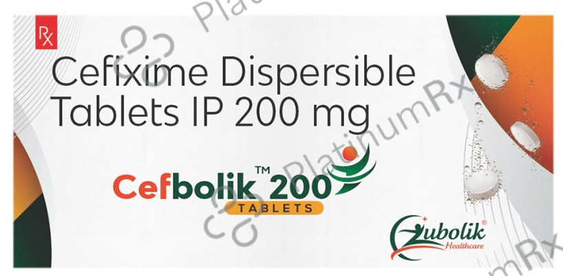 Cefbolik 200 Tablet DT