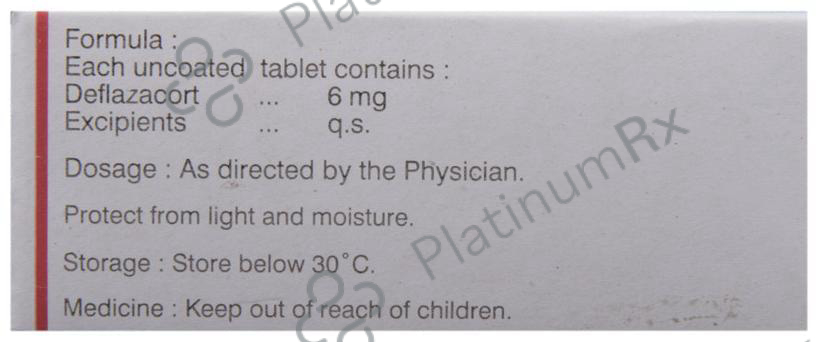 Eticort 6mg Tablet 6s