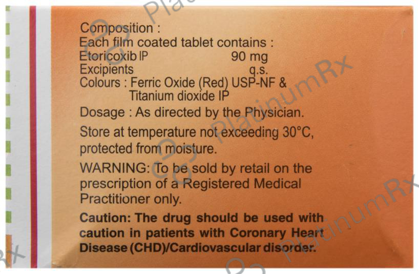 Etrobax 90mg Tablet 10s