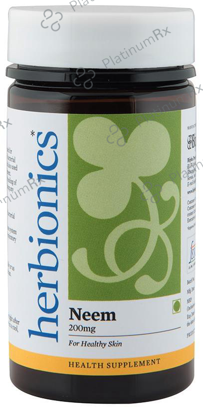 Bipha Ayurveda Herbionics Neem 200mg Capsule