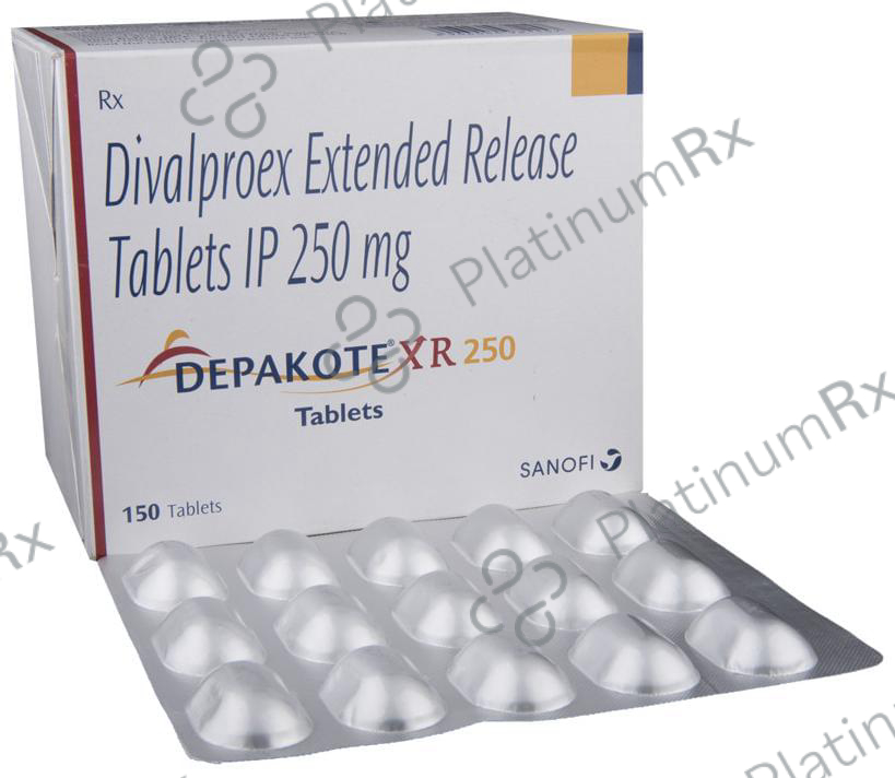 Depakote XR 250mg Tablet 15s