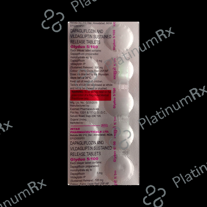 GlyDuo 5/100 Tablet SR