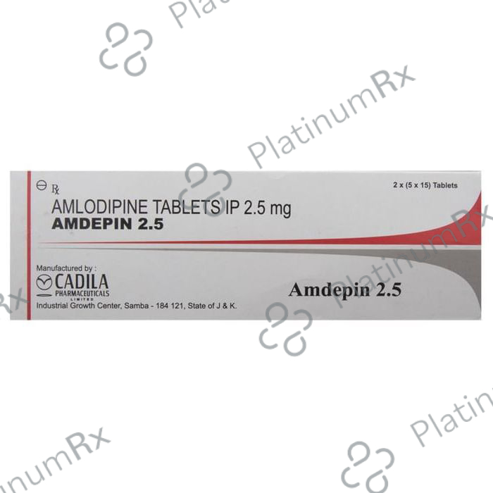 Amdepin 2.5mg Tablet 15s