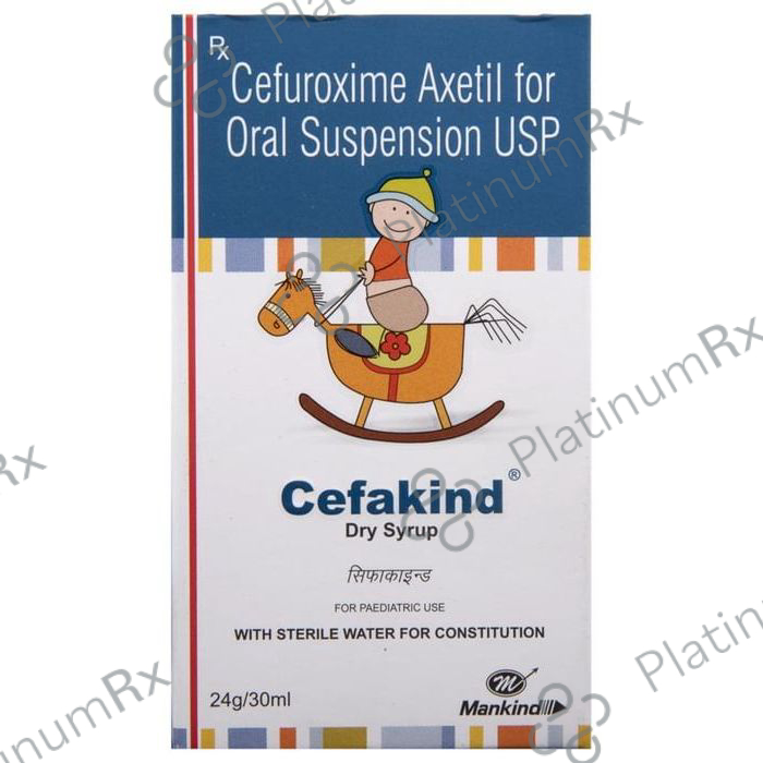 Cefakind 125mg Dry Syrup 30ml
