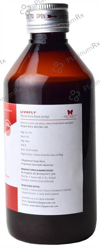 Butterfly Ayurveda Livofly Syrup