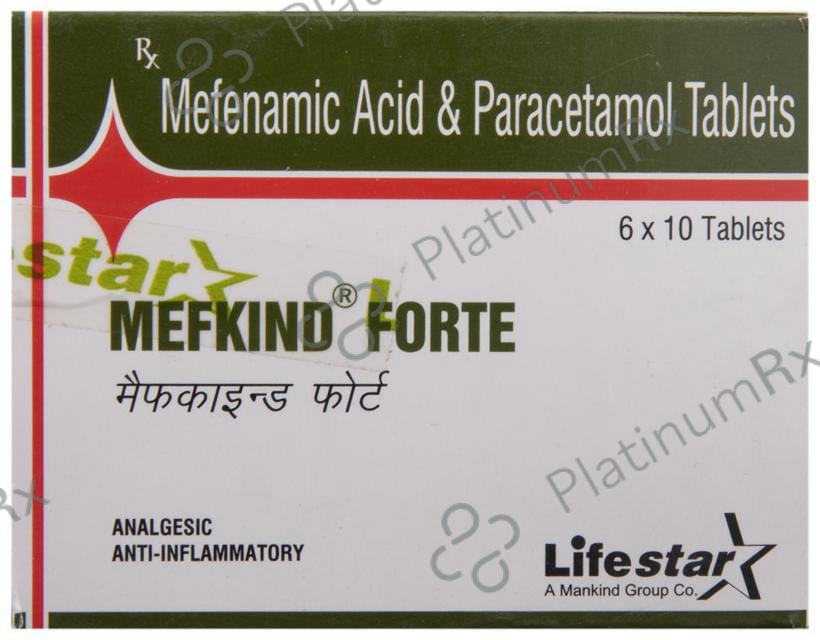 Mefkind Forte 500/325mg Tablet 10s