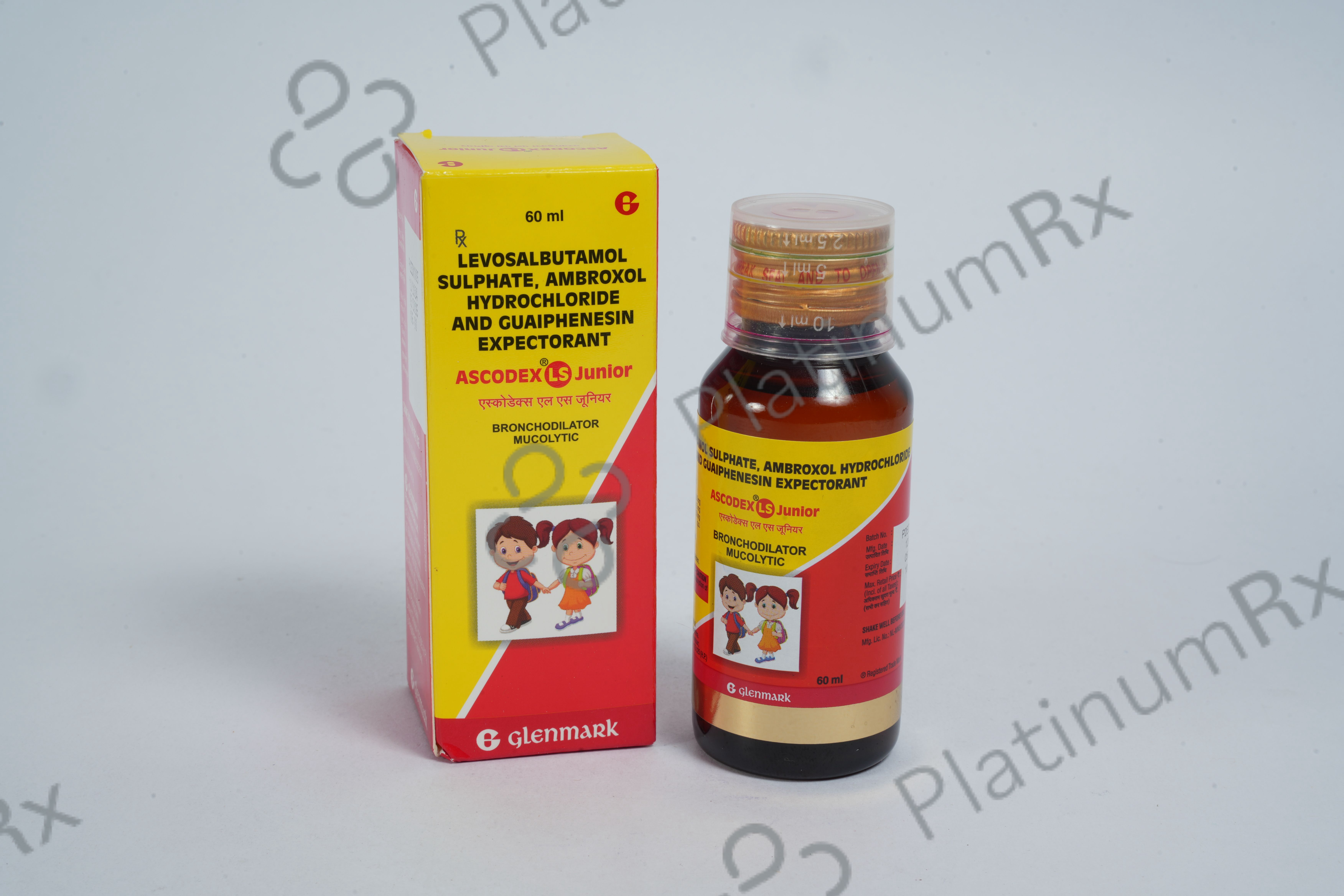Ascodex LS 15/50/0.5mg Junior Syrup 60ml