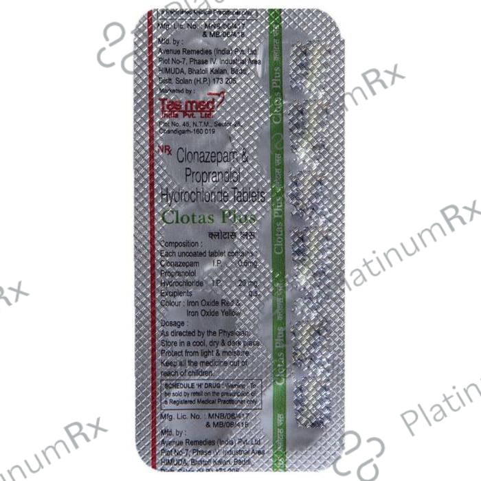 Clotas-Plus Tablet 10 Tablet