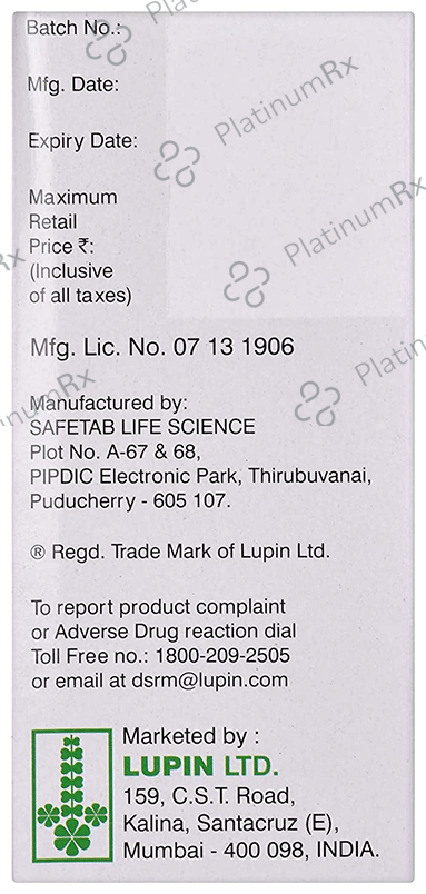Clopitab CV 10/75mg Capsule 15s