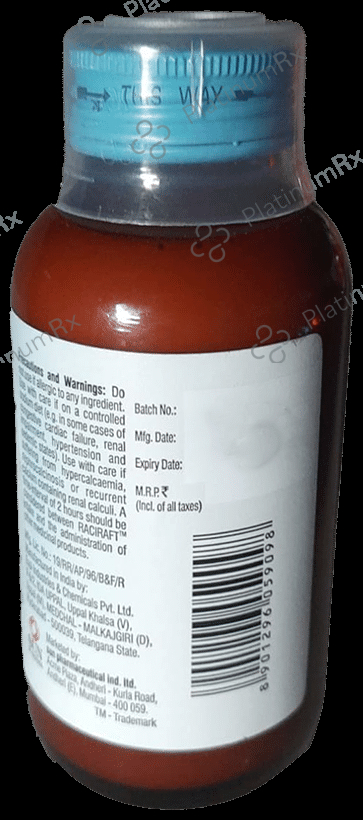 Raciraft Mint Sugar Free Oral Suspension 200ml