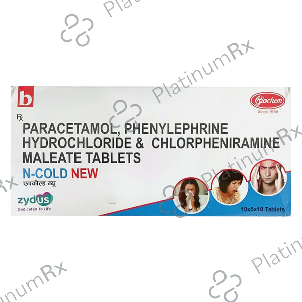 Ncold New 2/325/2.5mg Tablet 10s