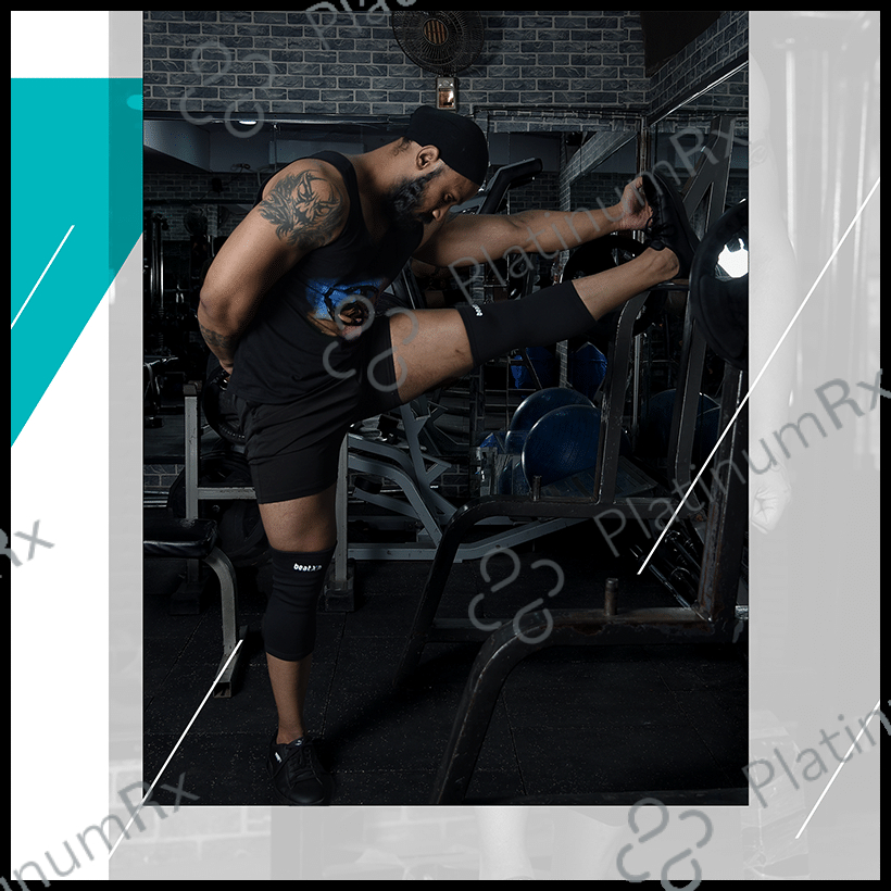 beatXP Knee Capsule 2 Way Stretching XL Black